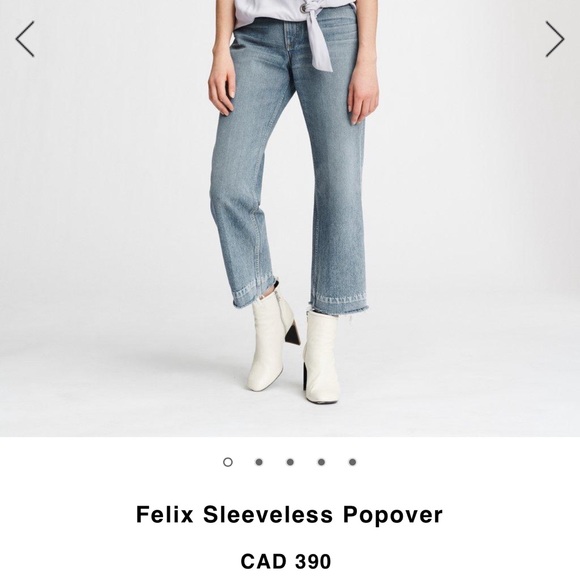 Rag & Bone Lilac Sleeveless Popover NWT - Picture 10 of 10